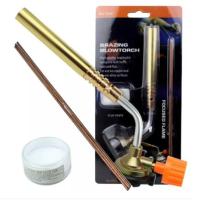 ราคา หัวพ่นไฟ พ่นแก๊ส เชื่อมบัดกรี หัวเชื่อมทองเหลือง หัวเป่าไฟ ทำอาหาร แคมป์ หัวเป่าแก๊ส ฟรีลวด+ฟักเชื่อมเงิน (22617671996)