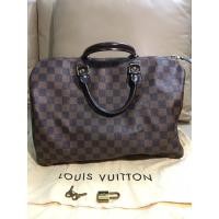 ราคา LV Louis Vuitton Speedy Damier Ebene 35 แท้จากฝรั่งเศส (4149807241)