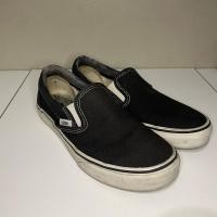 ราคา มือสอง VANS CLASSIC SLIP-ON - BLACK (29766889094)