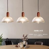 ราคา แบบเรียบง่าย ร้านอาหารโคมไฟห้อย นอร์ดิก โคมระย้าแก้ว ย้อนยุค ไฟระย้าเพดาน โคมไฟห้อย โคมไฟแขวน ย้อนยุค (29653013005)