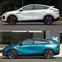 ราคา 【XPeng G6 2024】 Xiaopeng G6 รถการปรับเปลี่ยนภายนอกสติกเกอร์ตกแต่งฟิล์มดึงดอกไม้ด้านหลังด้านข้างโลโก (29954533165)