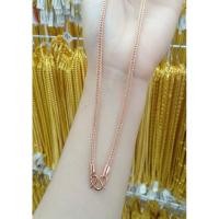 ราคา #สร้อยคอเศษนาคแท้ลายกระดูกงูหนัก2บาท (26666582704)