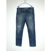 ราคา กางเกงยีนส์ขายาว ผ้าไม่ยืด ทรงขากระบอกเล็ก ยี่ห้อ Mc ของแท้ !! Size 32 (12475457616)