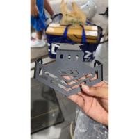 ราคา เฉพาะเพลทเท่านั้น (Plate Only) Leon ท้ายสั้น รุ่น Feroce สำหรับ KAWASAKI NINJA400 BLACK (22678227264)