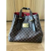 ราคา มือสอง-ของแท้ -ส่งฟรี- LOUIS VUITTON Hampstead MM Damier Ebene Canvas - ถูกที่สุด (29254601897)