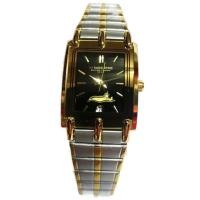 ราคา US SUBMARINE นาฬิกาผู้หญิง เงินคาดทอง MN.S1001L (Black) (140337476)