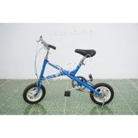 ราคา จักรยานพับได้ญี่ปุ่น - ล้อ 12 นิ้ว - ไม่มีเกียร์ - Bridgestone Transit Compact - สีน้ำเงิน [จักรยานมือสอง] (27411182239)