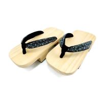 ราคา ** พร้อมส่ง ** รองเท้าเกี๊ยะผลิตเองโดยตรง รุ่น Geta-011 ( ไม้ท่อนเดียวไม่มีประกอบ / แข็งแรงมาก ) (1694687675)