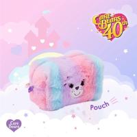 ราคา กระเป๋าเครื่องสำอาง สีรุ้งแคร์แบร์แท้Cosmetic bag carebearรุ่น40ปี (20645577640)