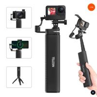 ราคา Telesin Rechargeable Selfie Stick ไม้เซลฟี่แบบชาร์จ พร้อมสายชาร์จ USB-C สำหรับGOPROทุกรุ่น,DJI Action4/3,Insta360 (24720576560)