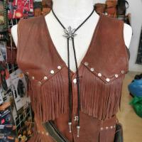 ราคา โบโลไทด์ สร้อยพร้อมจี้สไตล์คาวบอย Bolo tie Cowboy Necklace (Set A) จี้โลหะ (7068111863)