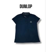 ราคา เสื้อยืดคอปก DUNLOP มือสอง สีกรม สภาพดี(ผ้ากีฬา)อก38S190⚡ (29281171128)