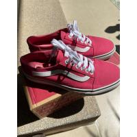 ราคา Van old skool mule claret red true white (41508804492)