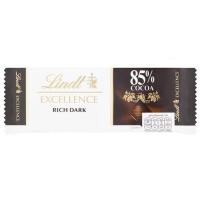ราคา ลินด์ เอ็กเซอร์แลนซ์ ดาร์กช็อกโกแลต สูตร โกโก้ 85% 35กรัม (15946715305)
