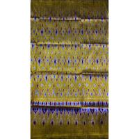 ราคา ผ้าไหมมัดหมี่ไทย2ตะกอ ทอมือแท้100%(A-26) (25823005619)