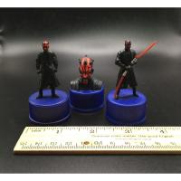 ราคา ฝาเป๊ปซี่ ฟิกเกอร์ โมเดล สตาร์วอร์ ตัว หายาก 3x Star Wars Pepsi figure model Bottle Caps DARTH MAUL Japan import RARE (23115594569)