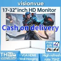 ราคา จอคอม จอมอนิเตอร์ 75HZ จอภาพบางเฉียบ รับประกัน 1ปี จอมอนิเตอร์เกมมิ่ง 17-27นิ้ว HD IPS (DP HDMI) desktop gaming LED 4k 19-27นิ้ว【การสนับสนุนด้านเทคนิคของ LG 】จอคอมพิวเตอร์ (22743043135)