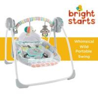 ราคา Bright Starts Whimsical Wild Portable Swing เปลไกว (4258526132)