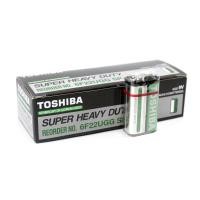 ราคา (ยกกล่อง10ก้อน) ถ่าน 9V Toshiba Super Heavy Duty พลังไฟเต็มเปี่ยม จำนวน10ก้อน ของใหม่ ของแท้ (24888688486)