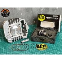 ราคา เสื้อลูกเวฟ110i 56mm. พร้อมเเคมเฮงสุพรรณ ชุดเพิ่มกำลังอัด ลูกสูบเเหวนสูงหลบวาล์ว28/24 ขัดลื่น (14846530000)