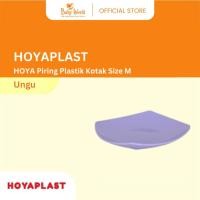 ราคา จานพลาสติกสี่เหลี่ยม HOYA ไซส์ M (28327723757)