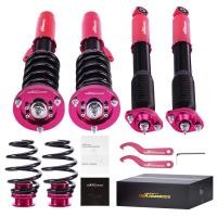 ราคา Maxpeedingrods 24 Click Damper Coilovers Shock Springs Lower Kit สําหรับ BMW E46 328 325 330 98-05 (29312899496)