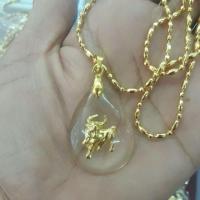 ราคา จี้วัวทองเสริมแก้ปีชง คนเกิดปีมะเส็ง (941092080)