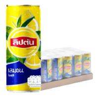 ราคา Lipton ลิปตัน ชาดำเลมอน 245มล. x24กระป๋อง ส่งด่วน ชาลิปตัน (41910785401)