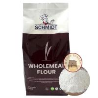 ราคา (โฮลวีทละเอียด) ชมิดต แป้งโฮลมีล เนื้อละเอียด Schmidt Whole Meal Flour 1kg (19096552568)