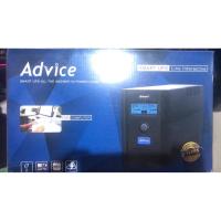 ราคา เครื่องสำรองไฟ UPS 800VA ADVICE Smart LCD (12543367643)