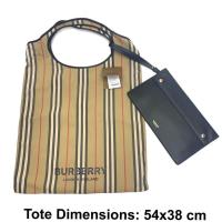 ราคา BURBERRY Tote Bag ของแท้ 100% [จัดส่งฟรี] (25168374319)