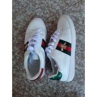 ราคา รองเท้าผ้าใบ gucci มือสอง 38 (6562891695)