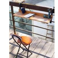 ราคา รั้วพับระเบียงโต๊ะแขวนกลางแจ้งโต๊ะกาแฟตกแต่งผนังโต๊ะบาร์ (18194013557)