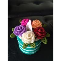 ราคา กล่องทิชชู ไหมพรม งานโครเชต์ handmade (2565120188)