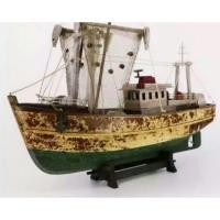 ราคา เรือไม้จำลองเหมือนจริงรุ่นประมงเก่าขนาด70เซนติเมตร (762179083)