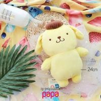 ราคา ปอมปอมปูริน 24cm มือ1 ของแท้ นำเข้าจากญี่ปุ่น ตุ๊กตา ปอมปอมปุริน Pompompurin Papadolls (9315288158)