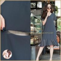 ราคา เดรสให้นม เดรสทำงานให้นมได้ ชุดให้นมสีเทา (18253488435)