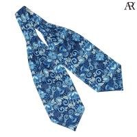ราคา ANGELINO RUFOLO Necktie Cravat (เนคไทแต่งงาน/ผ้าพันคอ) ผ้าไหมพิมพ์ลาย ดีไซน์ Flora Paisley (27339954646)