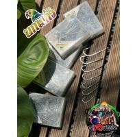 ราคา สินค้าขายดี เบ็ดก้านยาวสแตนเลส นกแก้ว แบบยกกล่องเบ็ดทางเดียว ก้านยาว สแตนเลส มีให้เลือกหลายขนาด 1/0 - 7/0 (29057439927)