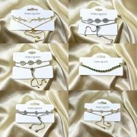 ราคา สร้อยข้อมือ ร้านไทย พร้อมส่ง จี้ใบโคลเวอร์ ใบไม้ฝังเพชร เพทายเขียวมรกต ดอกไม้ฝังเพชร เครื่องประดับผู้หญิง แฟชั่น (26491145829)