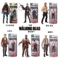 ราคา McFarlane The Walking Dead 5นิ้ว Governor Sheriff Rick Carroll มีดซอมบี้หญิง Abraham ตุ๊กตาเคลื่อนย้ายได้ของเล่นรูปโมเดลเครื่องประดับ (28523769616)