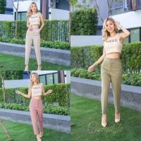 ราคา กางเกงผ้าโรเชฟ8ส่วน. (15939372079)