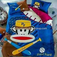 ราคา ผ้าปูที่นอนPaul Frankครบชุด(ชุดผ้าปู+ผ้านวม)ลายการ์ตูน ลาย"พอลแฟรงค์" CNPF11 (1088378227)