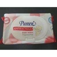 ราคา Pureen Baby Wipes สูตร Antibactirial (5633234084)