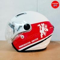 ราคา หมวกกันน็อคเต็มใบแบบเปิดหน้า HONDA Manchester สีขาว แท้เบิกศูนย์ 100% (22677109926)