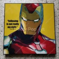 ราคา DECOR POP ART Iron Man Marvel รูปติดผนัง รูปแต่งบ้าน home decor ของแต่งบ้าน แต่งคอนโด กรอบรูป ภาพติดผนัง รูปวาด ของขวัญ (5342214627)
