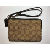 ราคา Coach wristlet กระเป๋าสตางค์คล้องมือ สีน้ำตาล ของโค้ช ของแท้จาก shop อังกฤษ (7909242915)