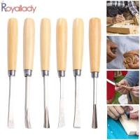 ราคา [ROLADY-TH ใหม่เอี่ยม] Craft Hand Tool สิ่วแกะสลักไม้แกะสลักสิ่ว DIY เครื่องมือสําหรับ Woodcut (27515063730)