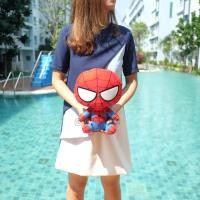 ราคา ตุ๊กตา Spiderman สไปเดอร์แมน Kawaii ท่านั่ง 12นิ้ว Avengers อเวนเจอร์ Marvel มาร์เวล (31364410)