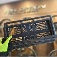 ราคา ‼️ กรอบป้ายทะเบียนคาร์บอนแท้ คาร์บอนล้วน เงา ฉ่ำ ใส่ได้กับรถทุกรุ่น ‼️ (19696412501)